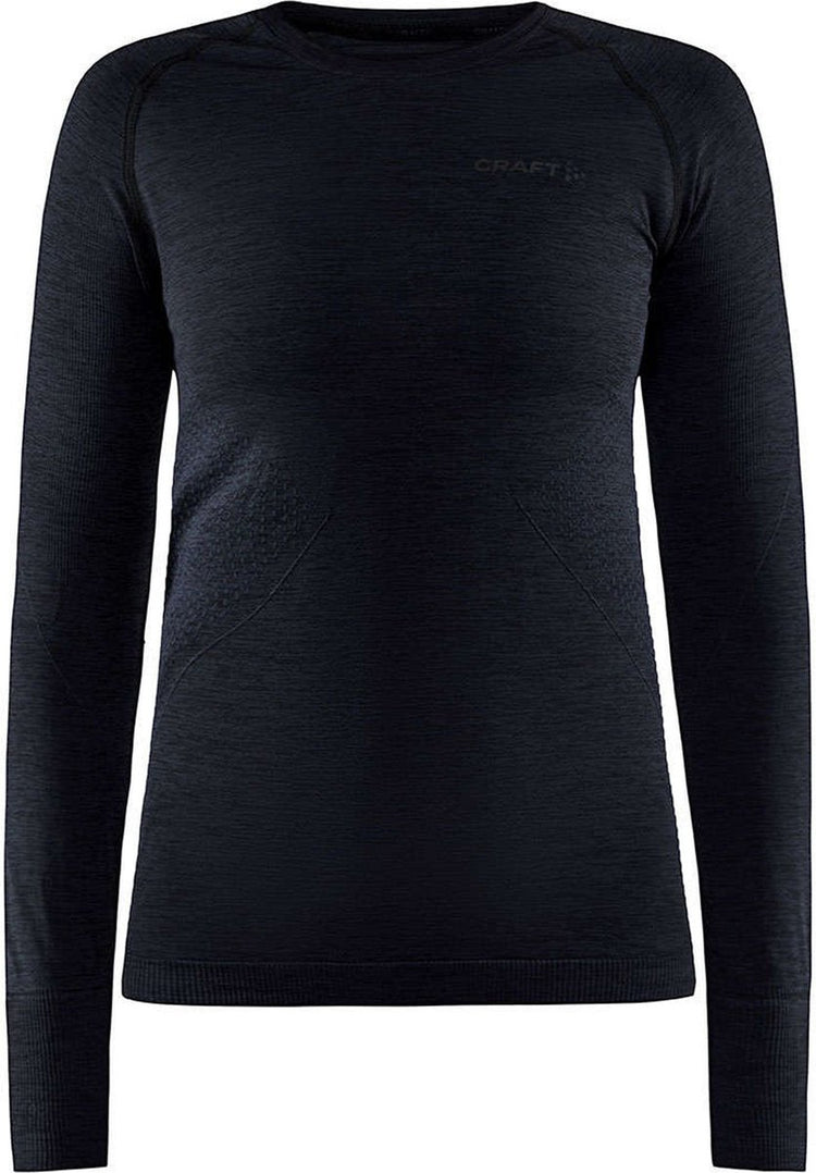Craft Core Dry Active Comfort Ls W Damen-Thermoshirt – Schwarz