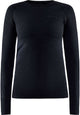 Craft Core Dry Active Comfort Ls W Damen-Thermoshirt – Schwarz