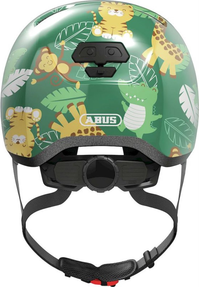 Abus Helm Skurb Kid Green Dschungel M 50-55 cm