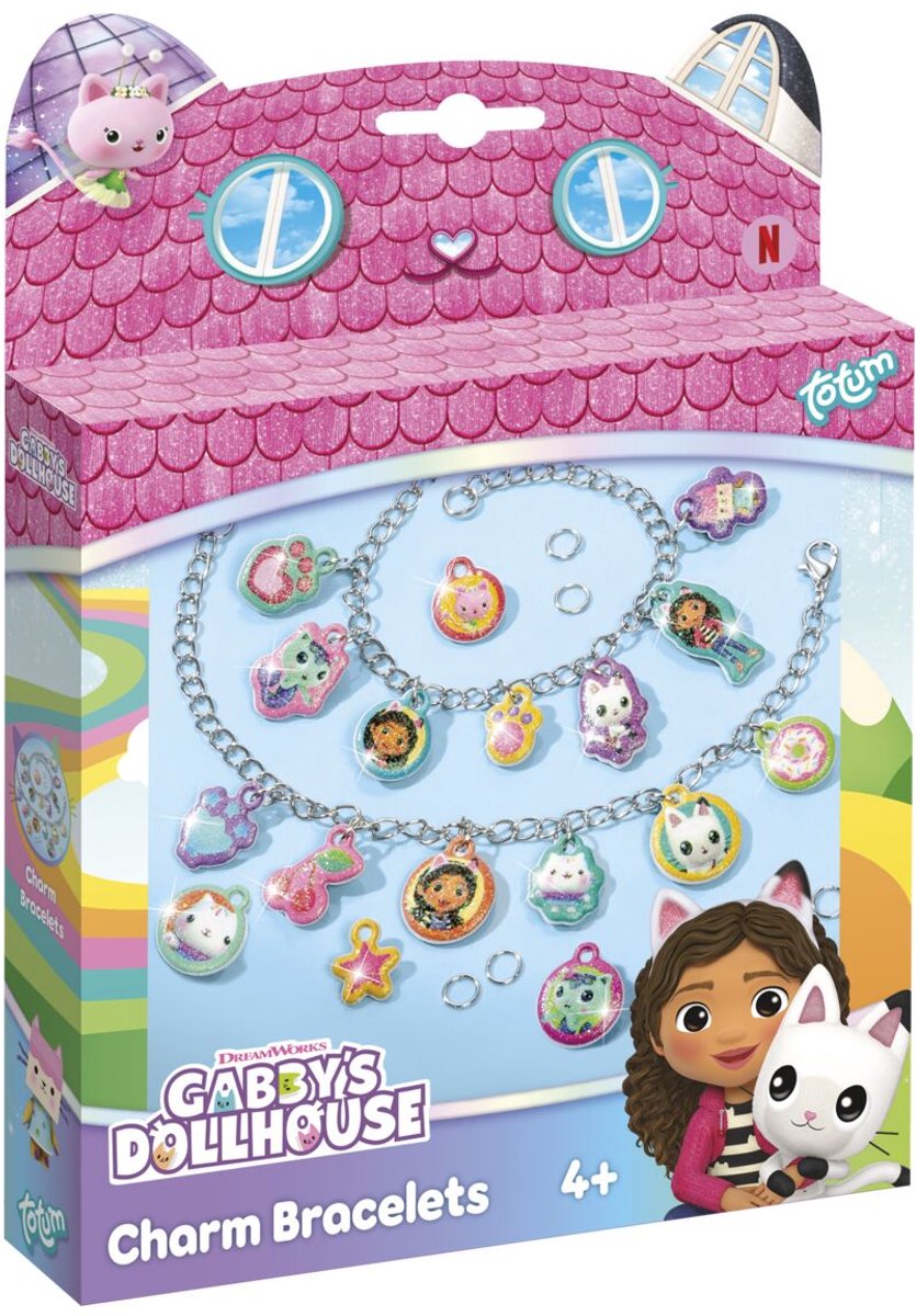 Gabby's Dollhouse - Glitzer -Charmearmbänder