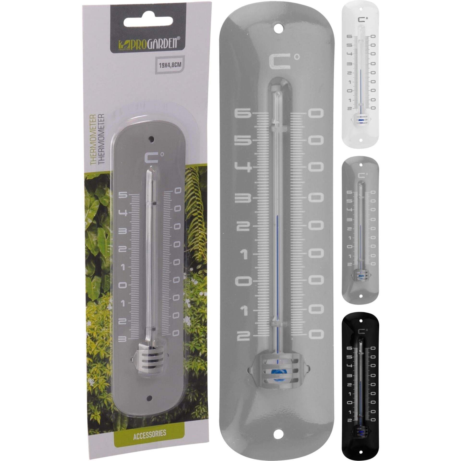 Pro Gartenthermometer Metall 19cm