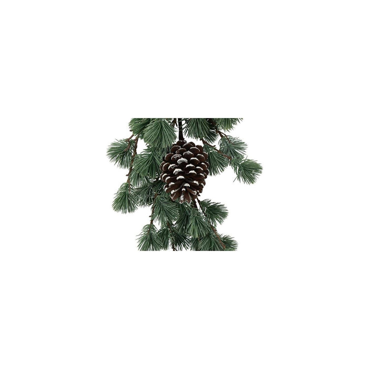 Landfeld-Landfeldgirlande Pinus parviflora graugrüne Seide 21,9x27,9x15,2cm