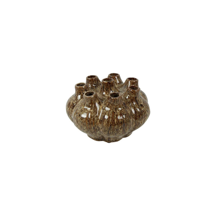 Country Field Country Field Vase Lorena Braun Creme Steingut ø25x17cm