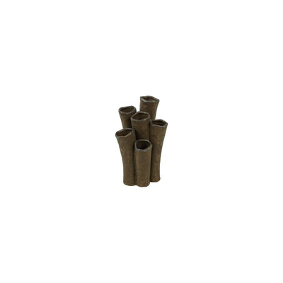 Country Field Country Field Vase Enix braunes Steingut 12,5x9,5x20,5cm