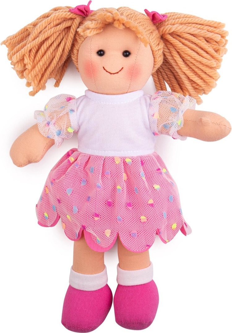 Bigjigs Toys Bigjigs Puppe Darcie klein 28 cm