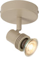 Lucide kianti - Deckenstrahler (Deckenleuchte) - ø 10 cm - 1xGU10 - Taupe