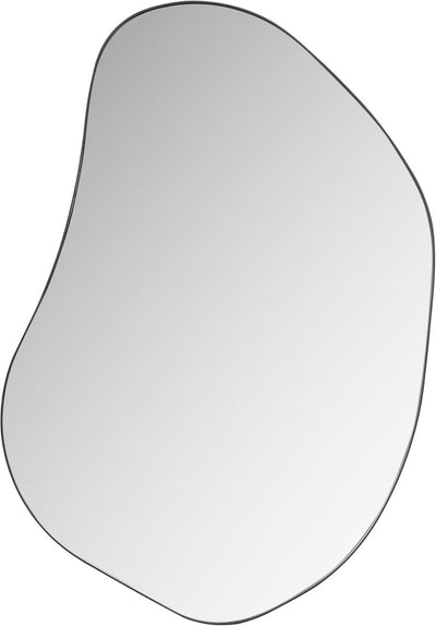 Woood Romee Bio-Spiegel – Metall – Schwarz – 100 x 70 x 4,5 cm