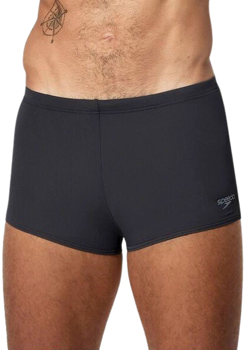 Speedo Hyperboom Aquashort Herren-Sportbadehose – Schwarzgrau
