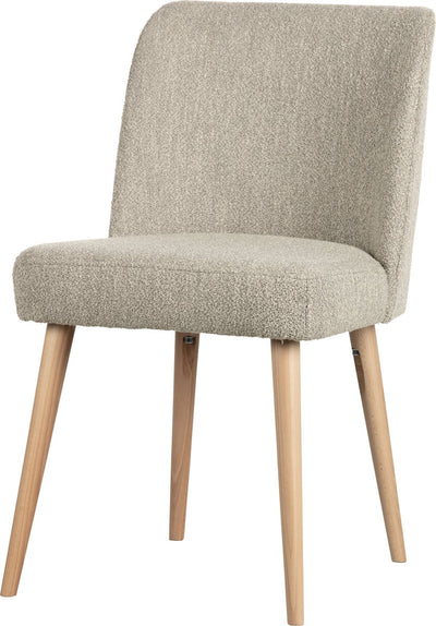Vtwonen Force Esszimmerstuhl – Boucle – Natur – 81 x 47 x 58