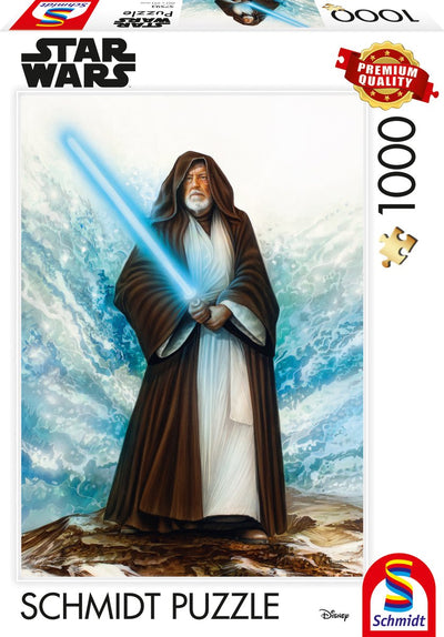 Schmidt Star Wars Puzzle Der Jedi-Meister 1000 Teile Monte Moore.