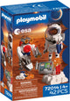 Playmobil Space ESA Astronaut mit Roboter | mit Mars-Crawler, Analysestation 3 Gesteinsproben | Weltraumforschung | hochwertiges Spielzeugset | Spaß für Kinder ab 4 Jahren | 72014