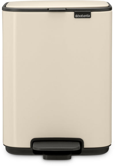 Brabantia Bo Treteimer – 4 Liter – Badezimmer – sanftes Beige