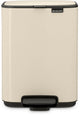 Brabantia Bo Treteimer – 4 Liter – Badezimmer – sanftes Beige