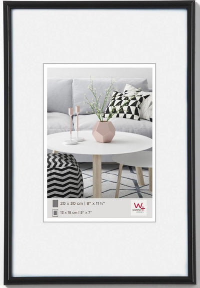 Walther Galeria - Kunststoffrahmen - Fotogröße 30x45 cm - Schwarz