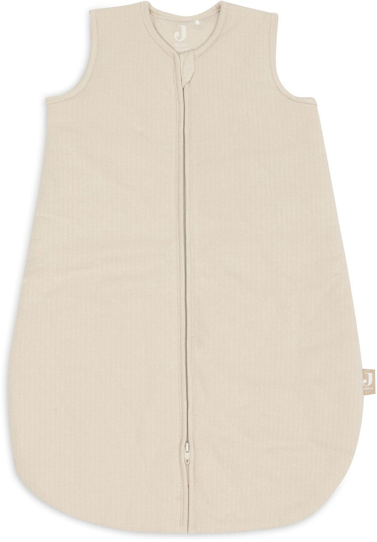 Jollein Neugeborenenschlafsack Baby ärmellos 60cm – Jersey – Sand