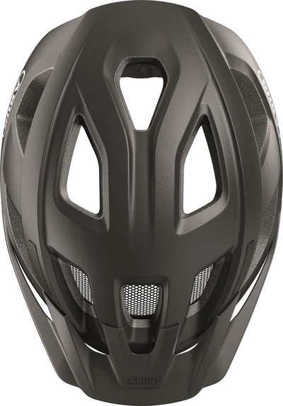Abus Aduro 3.0 Fahrradhelm - sportlich, schick, sicher - Titan - L 58-62 cm
