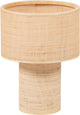 Woood Syro Tischlampe ø 28 cm - Bast - Natur - 38x28x28