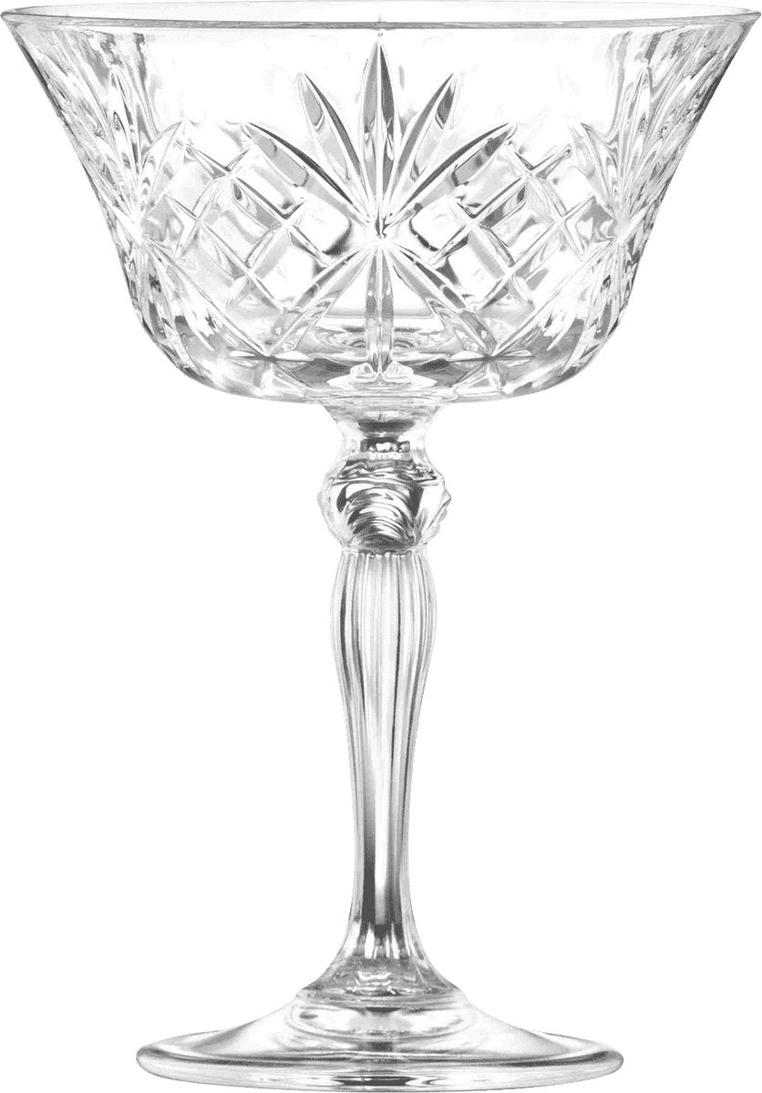RCR Melodia Champagnerglas Coupe 26 cl – 6 Stück
