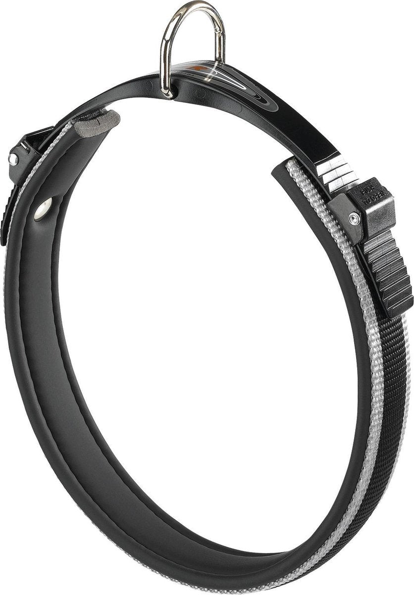 Ferplast Hundehalsband Ergocomfort 43 bis 51 cm schwarz grau