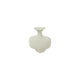 Country Field Country Field Vase Tania Creme Steingut 18x12x20cm