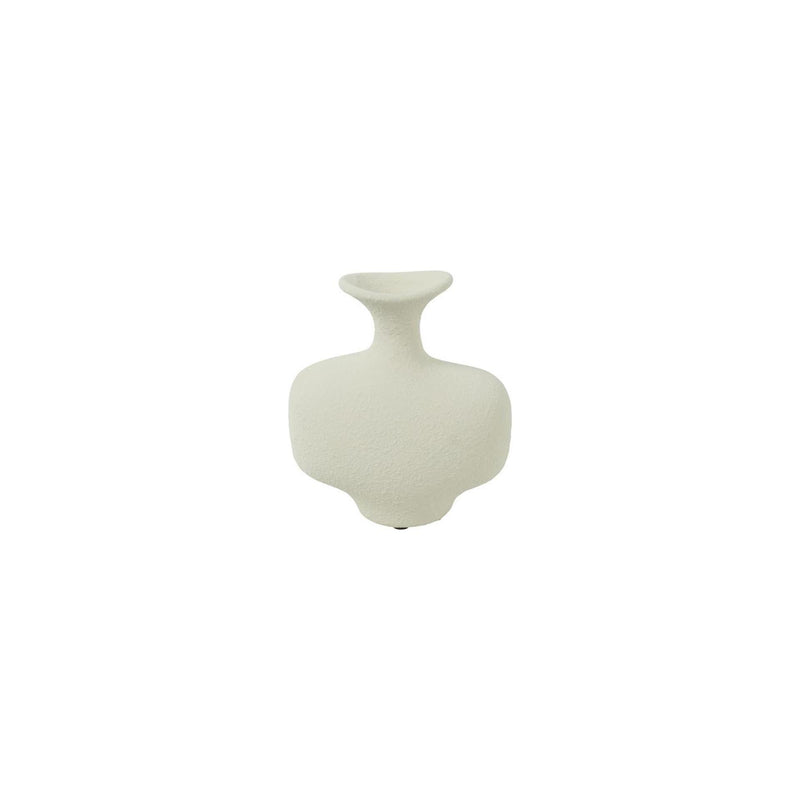 Country Field Country Field Vase Tania Creme Steingut 18x12x20cm