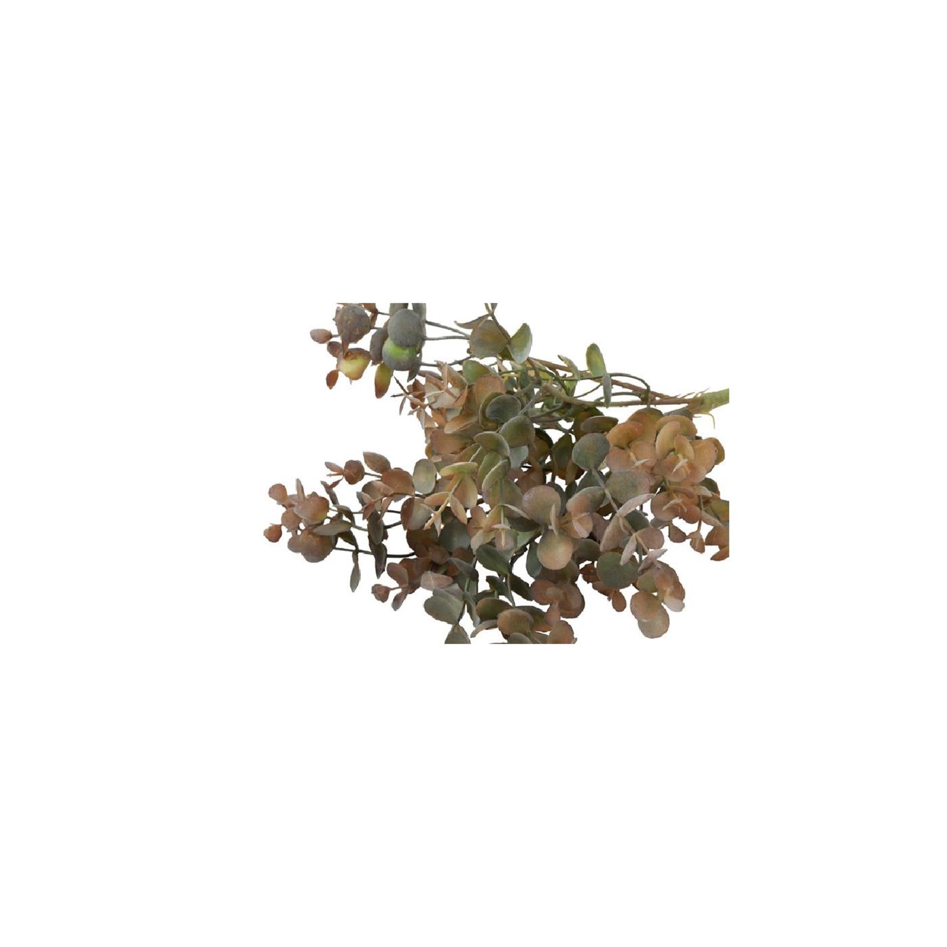 Country Field Countryfield Kunstblumenstecker Eukalyptus hellbraun Seide ø15x33cm