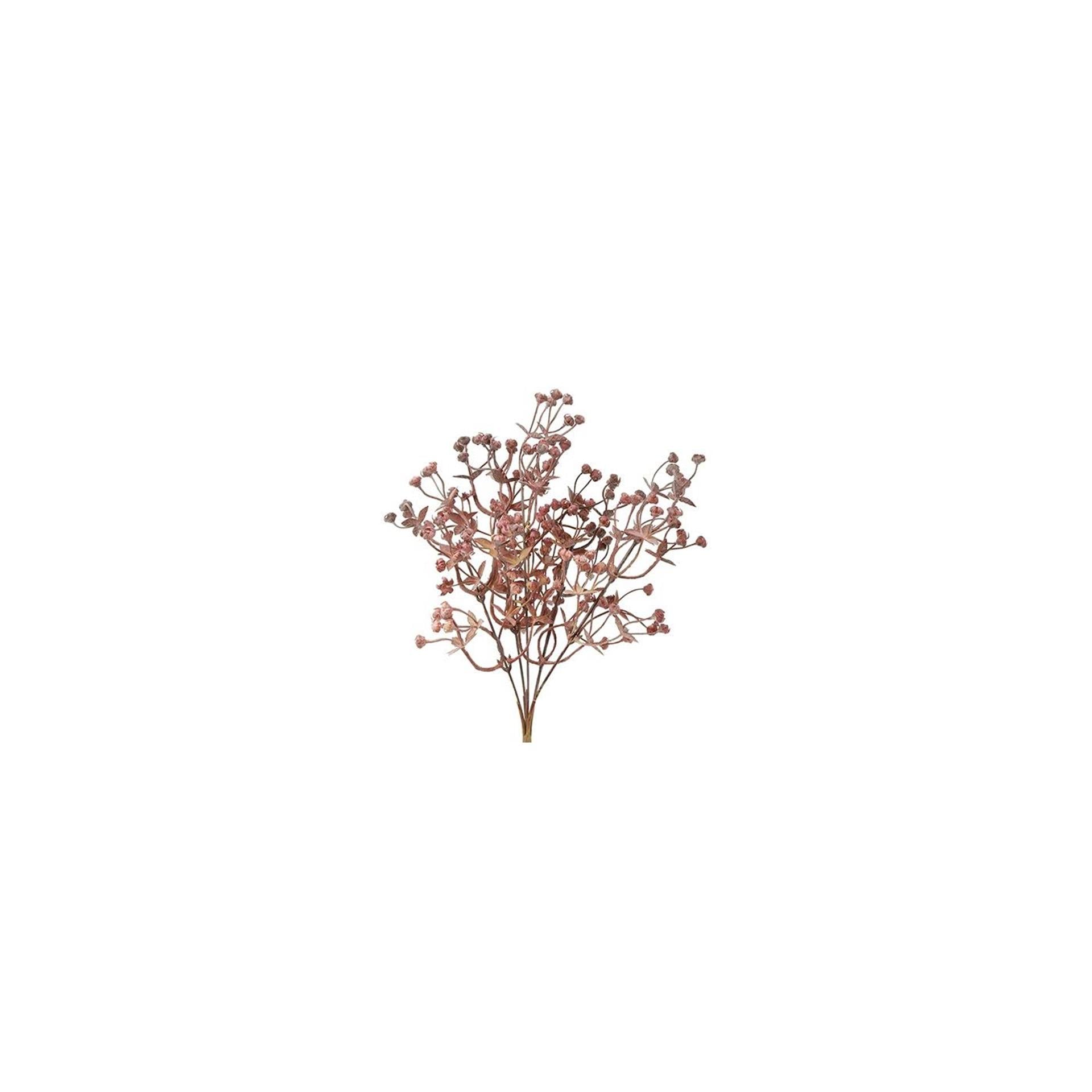 Country Field Countryfield Kunstblumenstecker Exacum rote Seide ø12x31cm