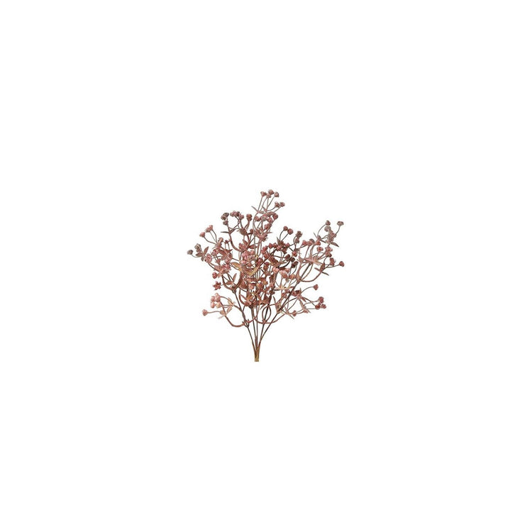 Country Field Countryfield Kunstblumenstecker Exacum rote Seide ø12x31cm