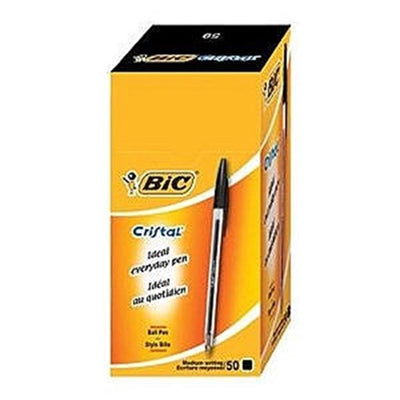 Bic Box 50 Stifte kristallschwarz