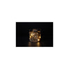 Landfeld Landfeld Weihnachtsgeschenk mit 10 LED-Lichtern Pippa Gold Metall ø10x11cm mit Timer, 2xaa