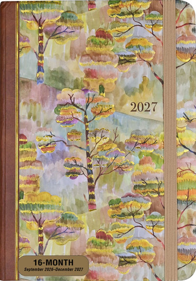 Peter Pauper Aquarell-Baumlandschaft 16-Monats-Agenda 2027