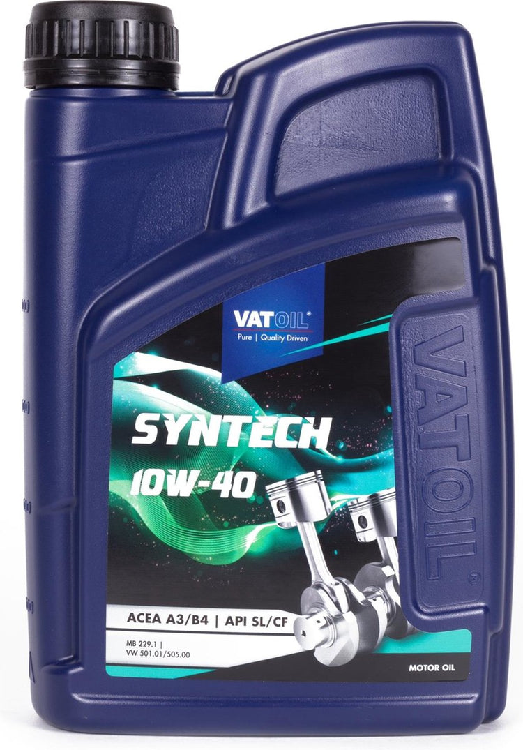 Vatoil Motoröl 10w-40 – synthetisch – 1 Liter – für Benzin, Diesel und Flüssiggas