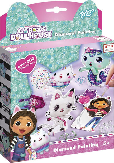 Gabbys Puppenhaus - Diamantmalerei