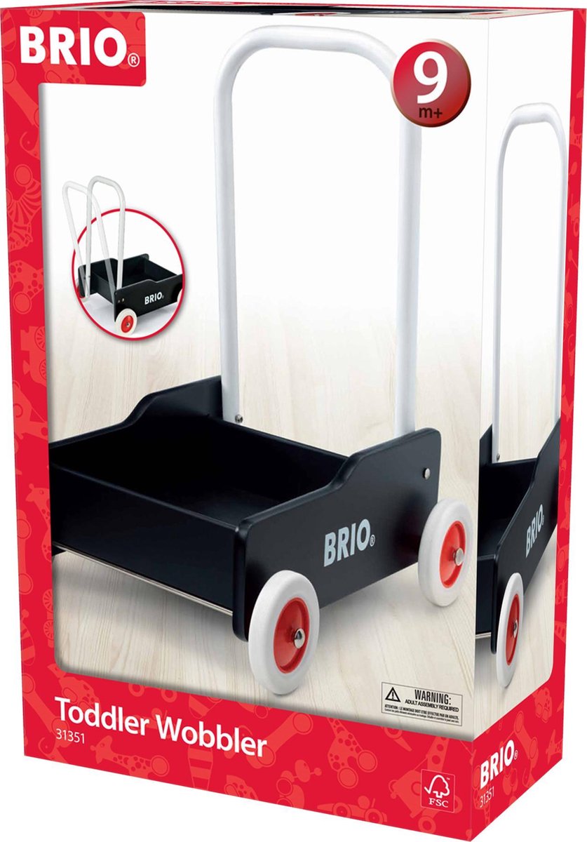 Brio schwarzer Gehhilfe – 31351