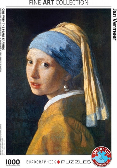 Eurographics – Mädchen mit Perlenohrring – Jan Vermeer de Delft – 1000 Teile 48×68 cm (B×H) – Kunstpuzzle