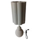Mansion Atmosphäre Tischlampe Metall weiß 23x23x68,5cm
