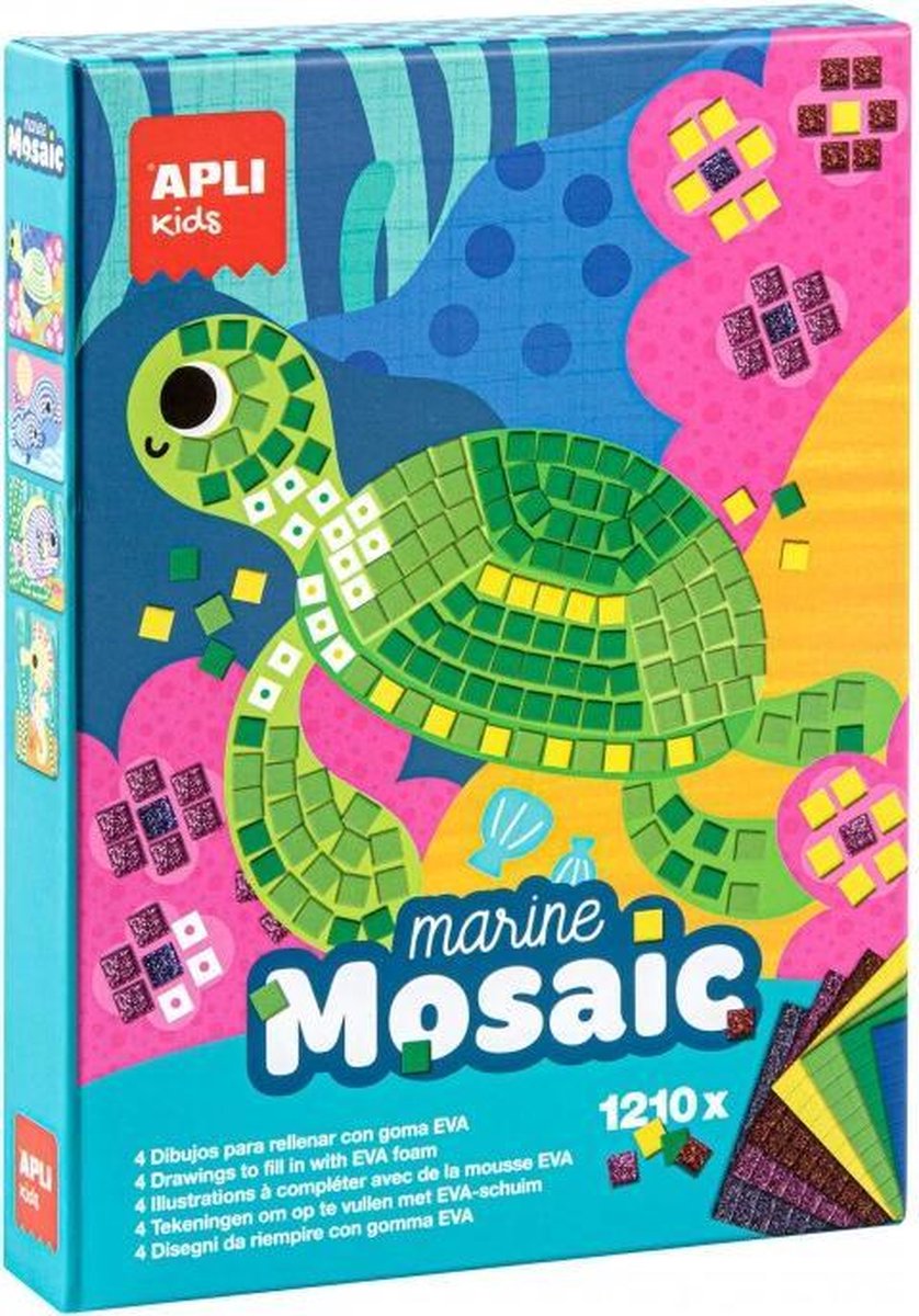 Apli Kids Eva-Schaum-Mosaik-Meerestiere