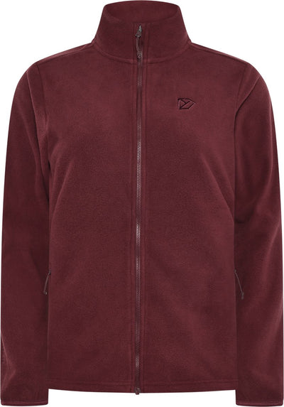 Didriksons Viona Wns FZ Outdoor-Pullover für Damen – Anemonenrot