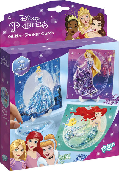 Totum Disney Prinzessin - Machen Sie Glitzer Shaker -Karten