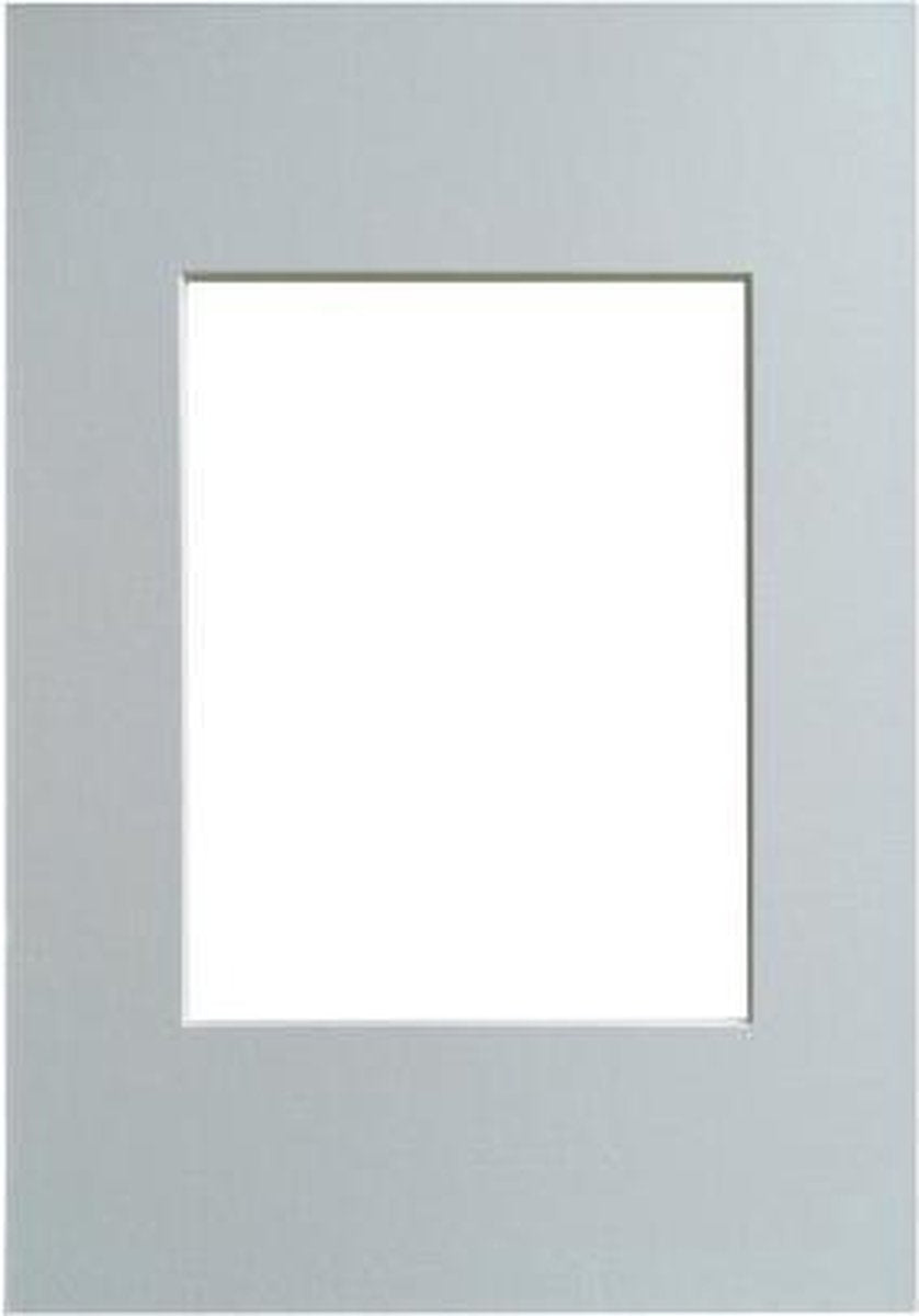 Walther pa051w Passepartout - Rahmengröße 40x50 cm - Bildgröße 30x40 cm - Schneeweiß