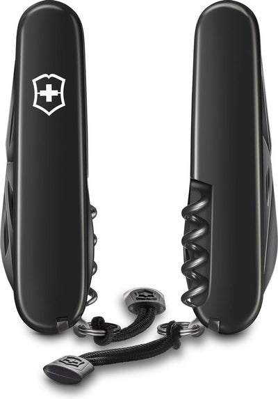 Victorinox Spartan Onyx Black – Schweizer Taschenmesser – 12 Funktionen – Cellidor – Geschenkbox