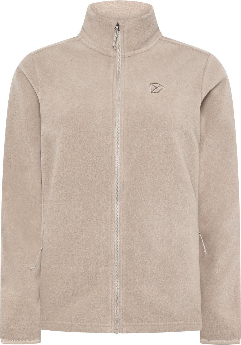 Didriksons Viona Wns FZ Outdoor-Pullover für Damen – Strandbeige