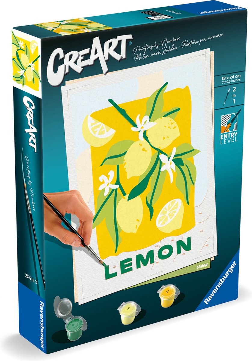 Ravensburger Kreart Gemälde bei Nummer - Limette
