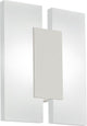 Eglo metrass 2 - Wand-Deckenleuchte - 2-flammig - Nickel matt - satiniert