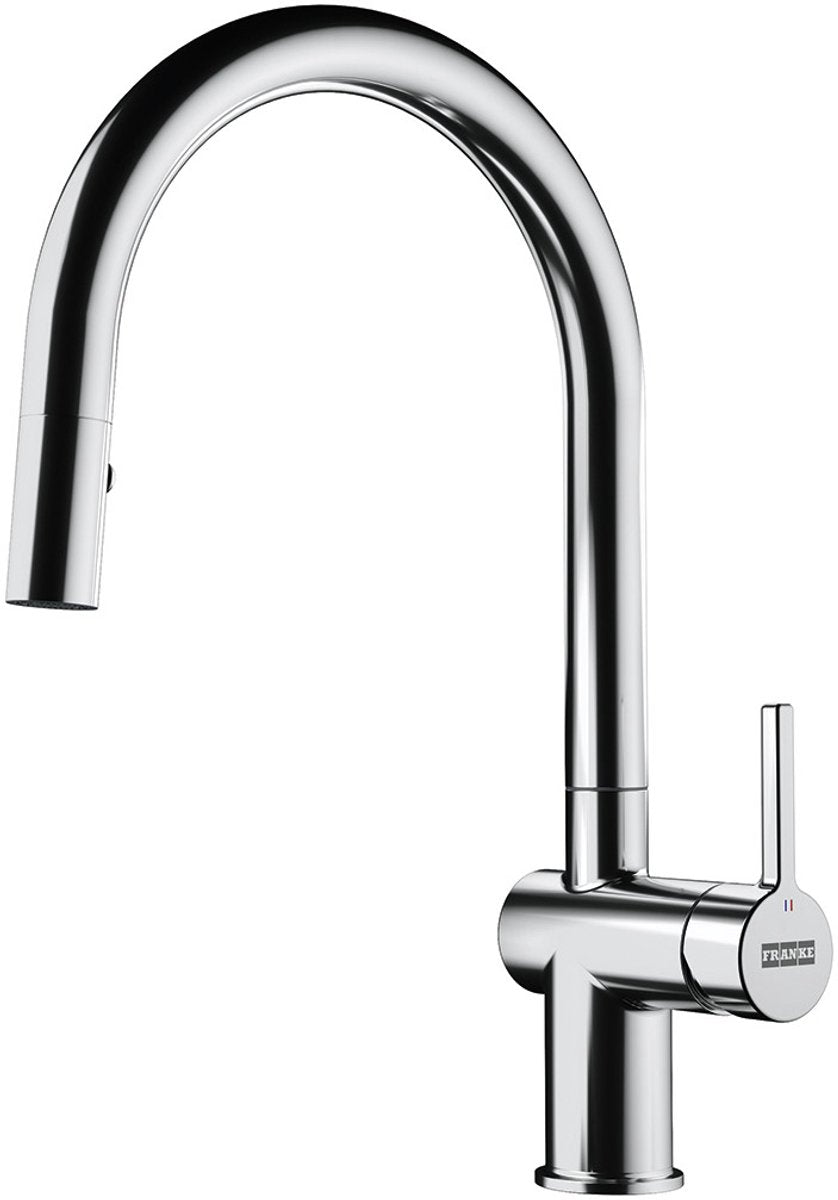 Franke active - Küchenarmatur fn 4090.031, mit ausziehbarer Handbrause, Chrom 115.0653.401