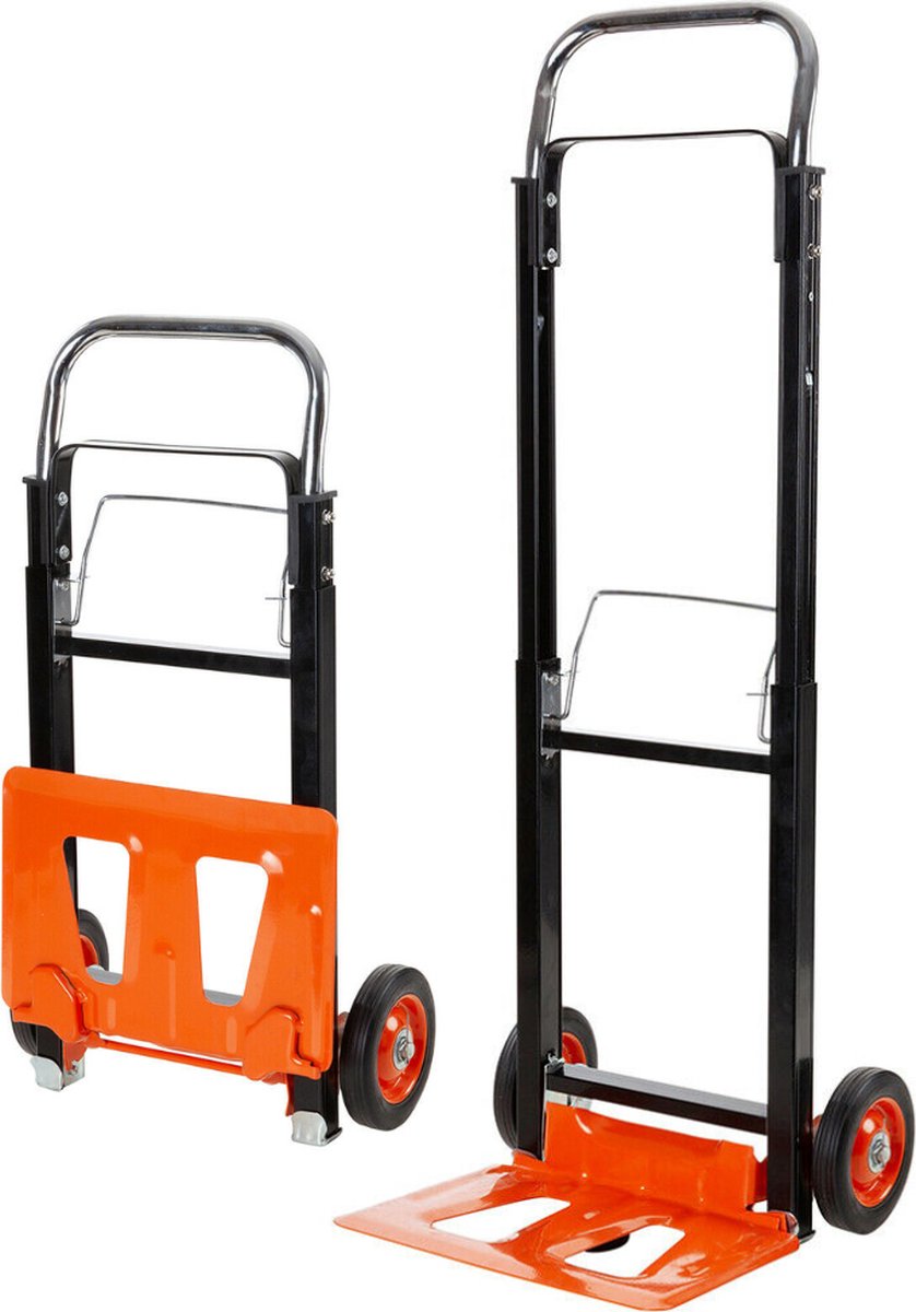 Black+Decker Sackkarre BXWT-H305 – bis 90 kg – klappbarer Transportwagen – Stahl-Aluminium