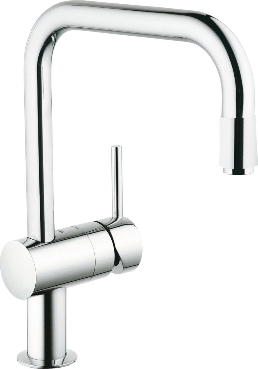 Grohe Minta Küchenarmatur – schwenkbarer U-Auslauf – ausziehbare Handbrause – Chrom – 32067000