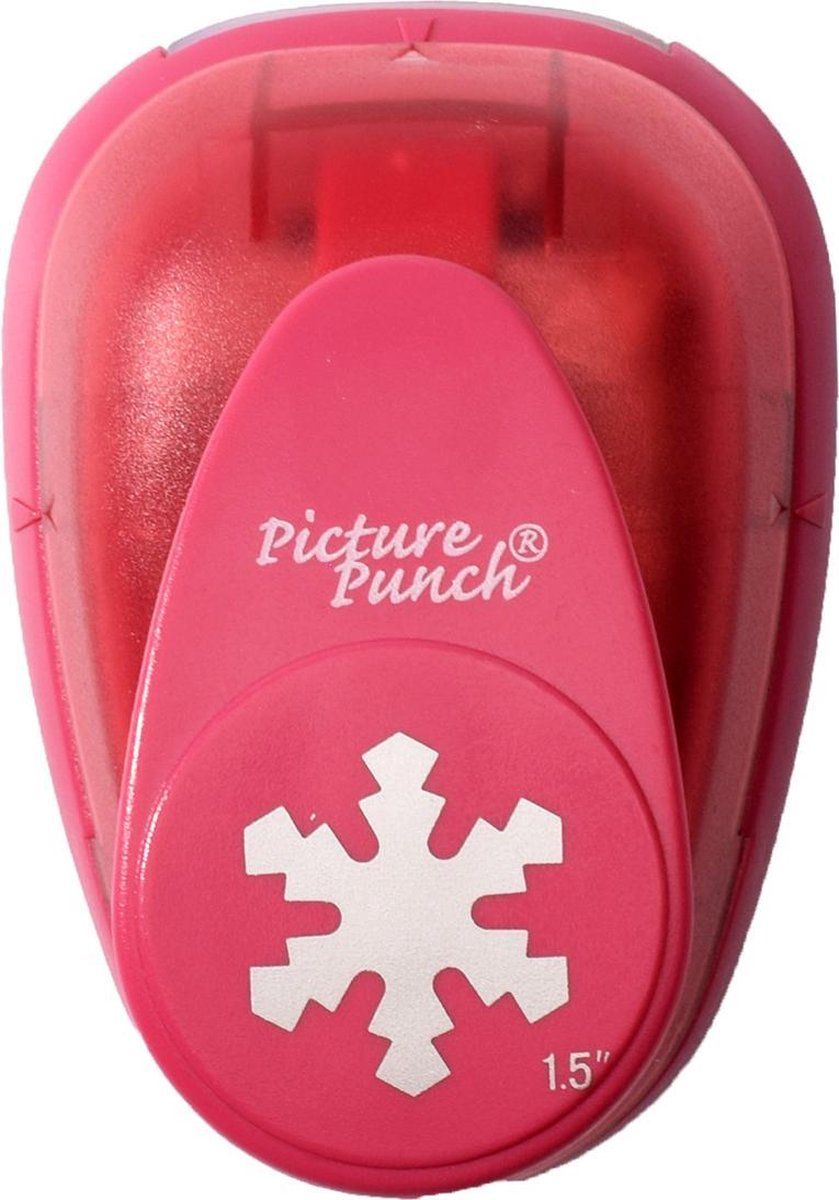 Vaessen Creative Punch – Figurenstanzer – Schneeflocke – 3,7 x 3,2 cm