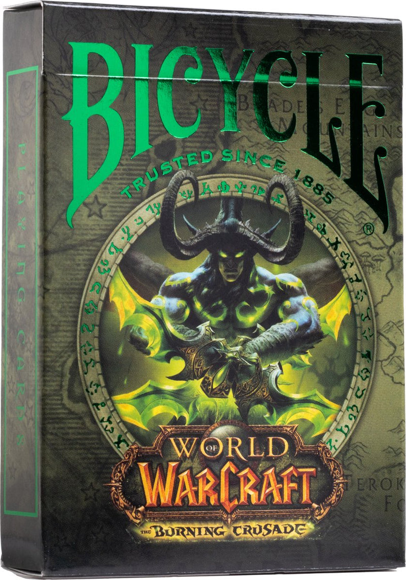Fahrrad World of Warcraft Burning Crusade – Premium-Spielkarten – Ultimates – Poker – Sammlerstück – Gaming-Artikel