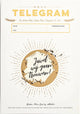 Scratch-Telegramm zum Heiraten